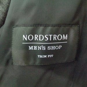 Nordstrom Men's Shop maroon windowpane SC